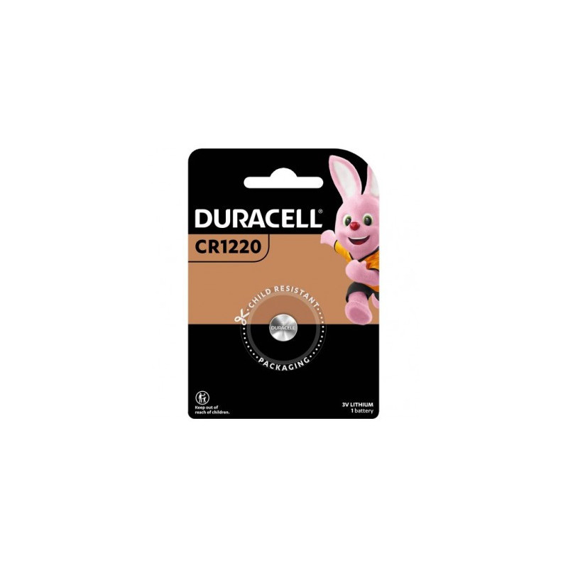 Baterija Duracell Lithium CR1220 (1 vnt.) BATERIJACR1220DUR