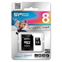 Atminties kortelė Silicon Power 8 GB MicroSDHC XAK8GBSDHC