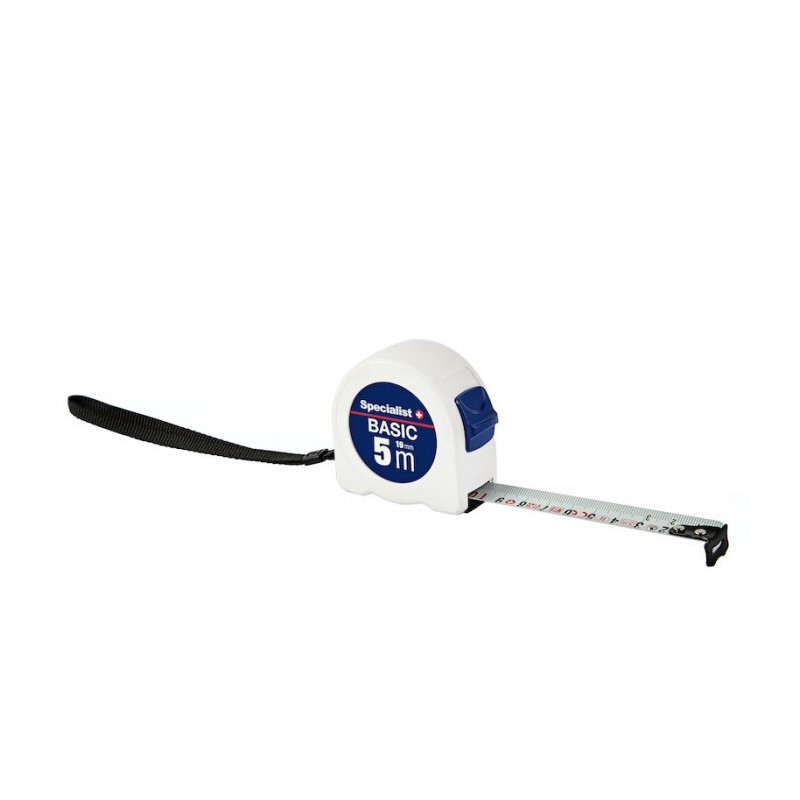 Specialist + Basic ruletė 5 m x 19 mm RMTOOLSRUL5
