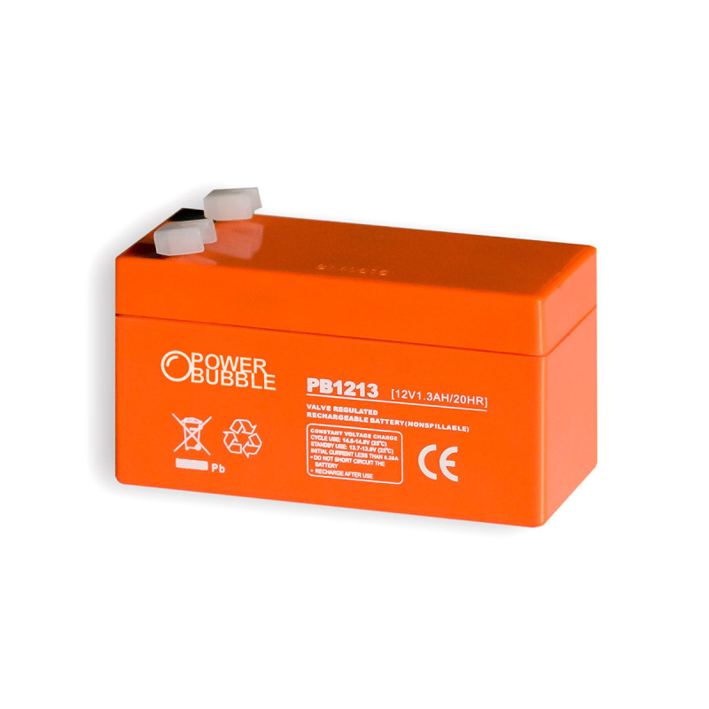 Akumuliatorius Power Bubble PB12013 (1.3Ah, 12V) AP1.3/12