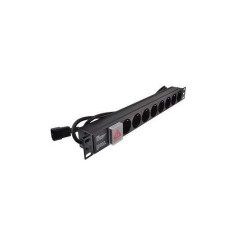 Maitinimo panelė 19'' 8X220V su jungikliu ESPAL220V8IEC320C14PL