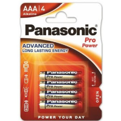 Baterija Panasonic ProPower LR03 AAA (4 vnt.) BATERIJALR03PRO