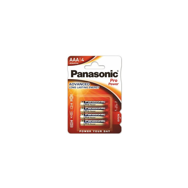 Baterija Panasonic ProPower LR03 AAA (4 vnt.) BATERIJALR03PRO