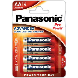 Baterija ProPower Panasonic LR6 AA (4 vnt.) BATERIJALR6PRO