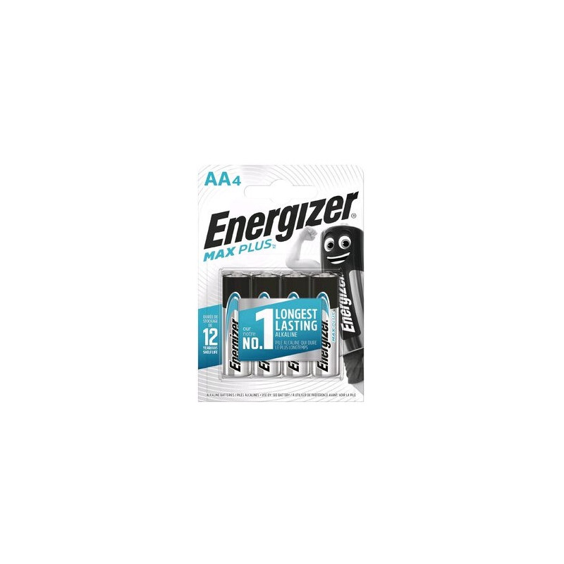 Baterija Energizer Max Plus LR6 AA (4 vnt.) ENERGIZERLR6MAXPLUS4