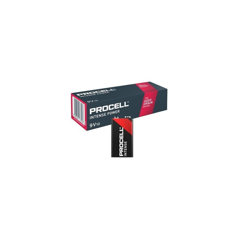 Baterija Duracell Procell Intense 6LR61/9V Krona (10 vnt.) PROCELL9V10PCS