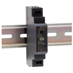 Impulsinis maitinimo &scaron;altinis 12V 15W 1.25A, tvirtinamas ant DIN bėgio, MEAN WELL, HDR-15-12 MB1.25/12DINMEANWELL
