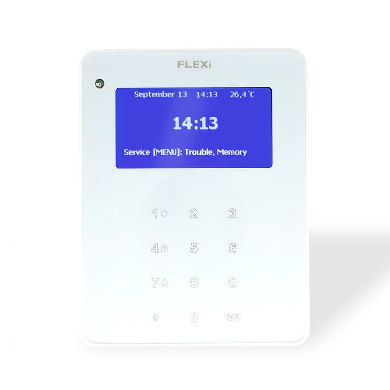 Klaviatura Trikdis FLEXi SK LCD CVTRSK232LCDW
