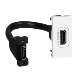 Įleidžiamas modulinis HDMI lizdas Mosaic Legrand 078778 LMOSAICHDMI