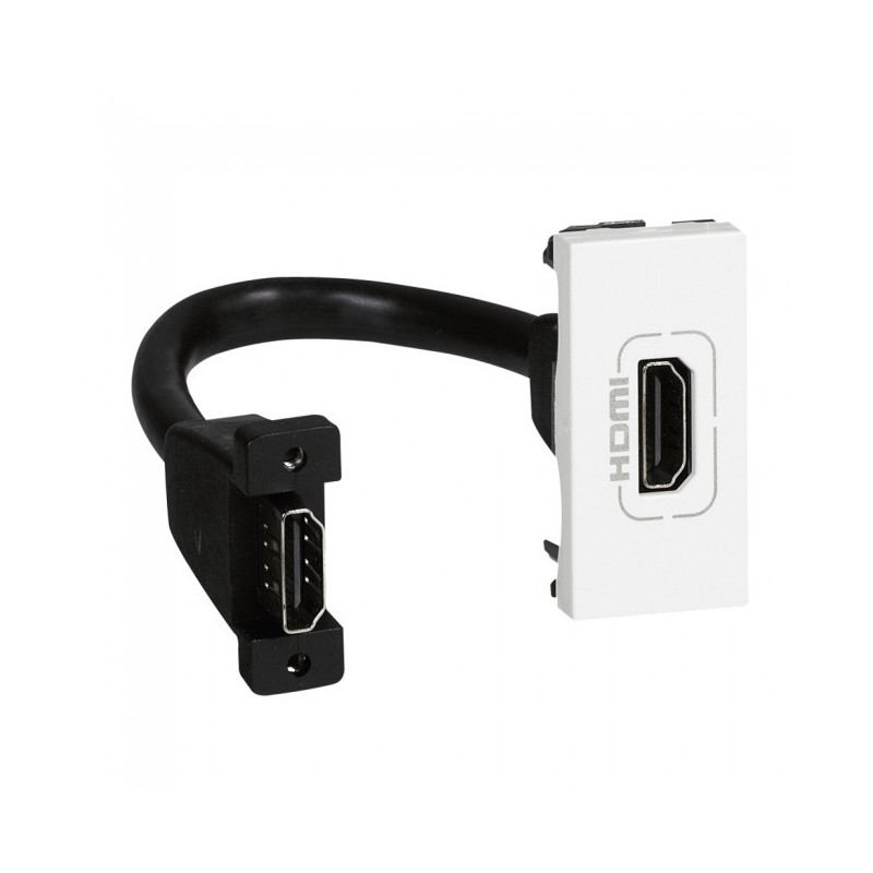 Įleidžiamas modulinis HDMI lizdas Mosaic Legrand 078778 LMOSAICHDMI