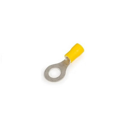 AT presuojamas izoliuotas žiedas M4 (6 mm&sup2;, geltonas) NAT6/4
