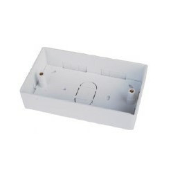 Vir&scaron;tinkinė paskirstymo dėžutė RJ45 keystone lizdams 146x86x32mm VIRSRJ45KEY146X86X32