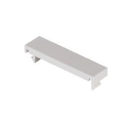 Aklė RJ45 keystone lizdui (1/1 50x25mm, montuojama į apdailą) ELRRJ45AKLE1/2