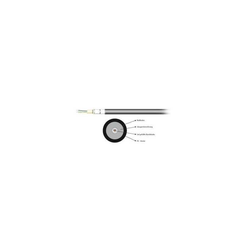 EFB Infralan optinis kabelis (8 skaidulų, single mode, 9/125, G657A1) KOEFB8SM9125657A1BCASYS
