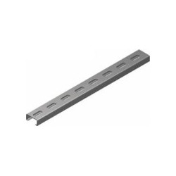 Montažinis C formos profilis CWC40H22/2 (2mm, L-2m) BAKS BAKSCWC40H222