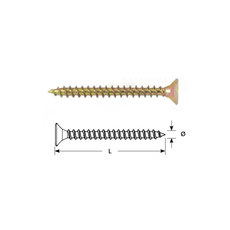 Medsraigtis STARFIX H4,0x60/F (44vnt) H460F