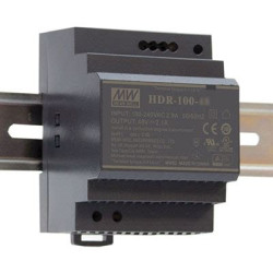 Impulsinis maitinimo &scaron;altinis 12V 90W 7.5A, tvirtinamas ant DIN bėgio, MEAN WELL, HDR-100-12N MBPIMDIN7.5/12