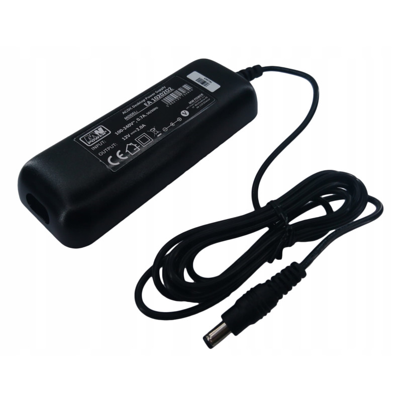 Impulsinis stalinis maitinimo blokas (2A/12V, 2.9m) MBSTD2/12