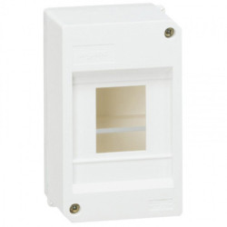 Plastikinis vir&scaron;tinkinis skydelis 4 mod. Legrand 001357 (be durelių) LVSKYD4MOD