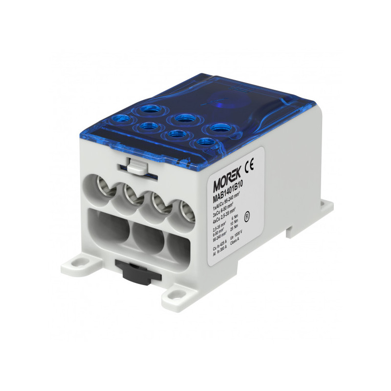Paskirstymo gnybtas Morek OJL400A (mėlynas) MAB1401B10