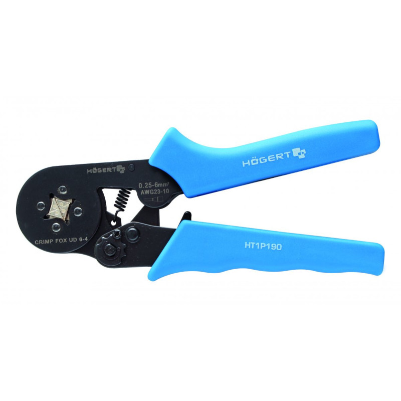 Užspaudimo replės Hogert HT1P190 (0.25-6.0 mm&sup2;) GTVHT1P190