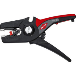 Profesionalios nužievinimo replės PreciStrip KNIPEX 1252195 (0.08-16mm) KNIP1252195
