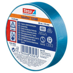 Izoliuojanti juosta TESA (mėlyna) 20m x 19mm 53988-00036-00 VIZOTM20