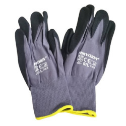 Darbo pir&scaron;tinės Hikvision padengtos nitrilu (nailoninės) REKLHIKGLOVES