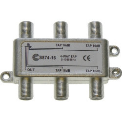 TV signalo &scaron;akotuvas 4x12dB TVSAKS87412