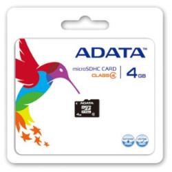 A-DATA MicroSDHC 4GB MSD4GBCL4