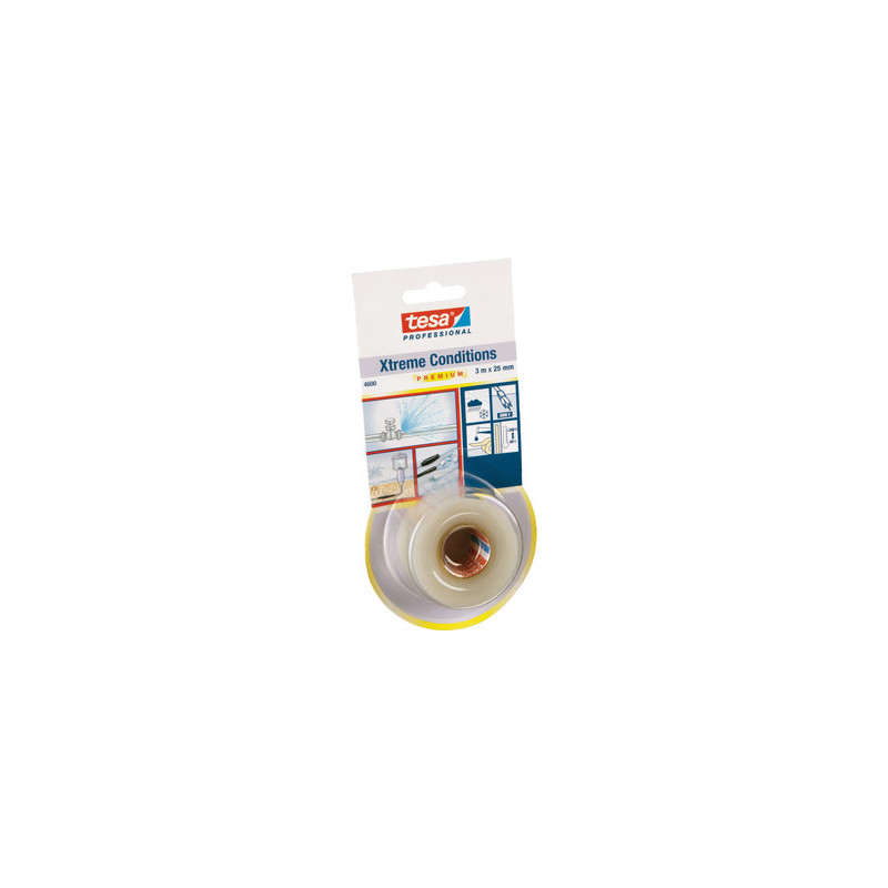 Užsivulkanizuojanti silikoninė juosta TESA XTREME CONDITIONS (colorless) 3m x 25mm 04600-00003-00 VIZOTEXTREMES