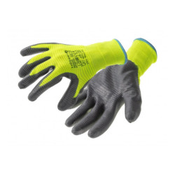 Pir&scaron;tinės padengtos nitrilu Hogert HT5K761-10-W (10 dydis, žalios) GTVHT5K76110W
