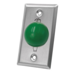 Praėjimo sistemos mygtukas K-SM50 (siauras, EXIT, žalias) PSABKSM50