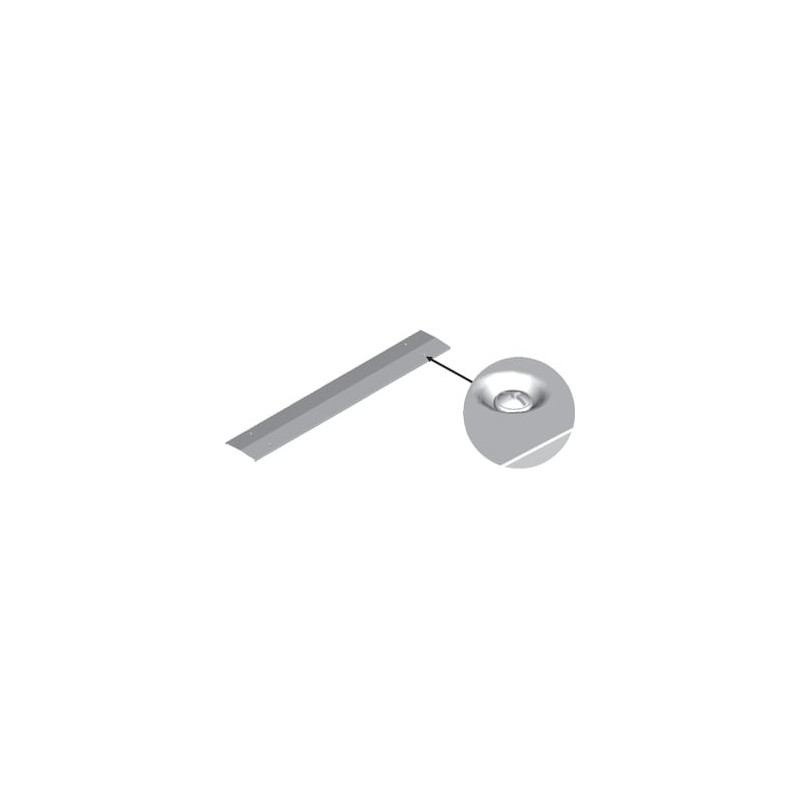 Kanalo dangtis PZDDP400/3 (1.5mm, L-3m) BAKS BAKSPZDDP4003