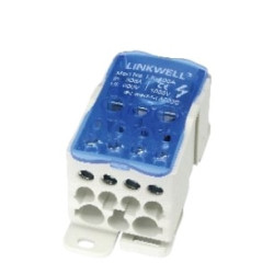 LK gnybtas 500A (In: 4x15 5x0.8 - 8x24x1, Out: 2x6-50mm&sup2; 5x2.5-25mm&sup2; 4x2.5-16mm&sup2;) LK500A