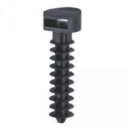 Kai&scaron;čiai dirželiams 8mm Baltplast BP DS (black) BALTPLASTBPDS8X40/100M