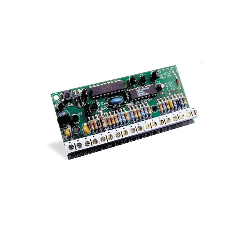 DSC zonų i&scaron;plėtimo modulis PC5108 CIDPC5108