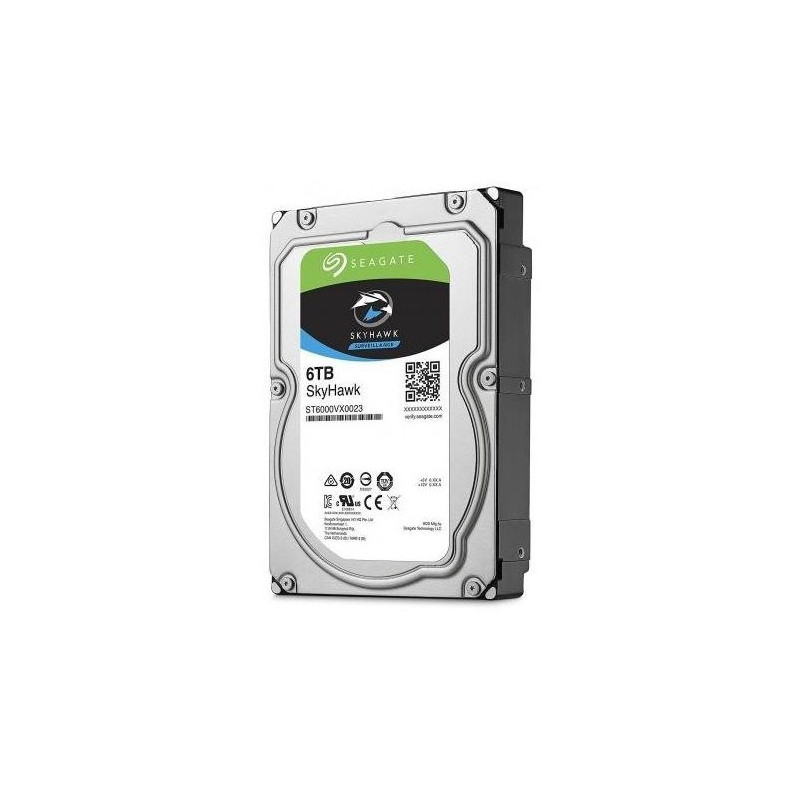 Kietasis diskas SEAGATE Skyhawk ST6000VX009 6TB Surveillance  XKD6HDDSEAGATE