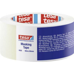 Apsauginė dažymo juosta TESA (balta) 50m x 50mm 04325-00004-01  VIZOTDAZ50X50
