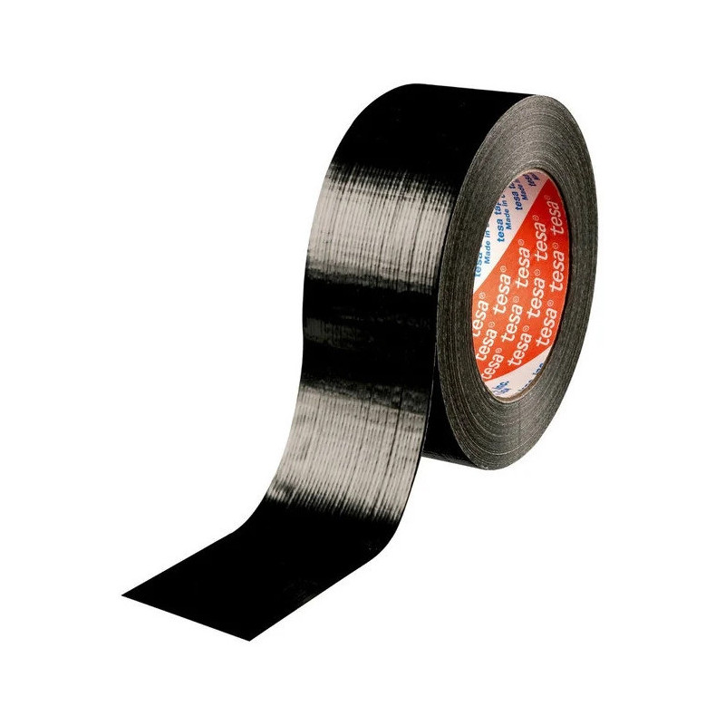 Audinio juosta TESA STANDART (juoda) 50m x 48mm 04613-00046-00 VIZOTAUDINIOJ