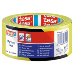 Įspėjamoji juosta grindų žymėjimui TESA  33m x 50mm 60760-00095-15 (geltona) VIZOTGRINDG