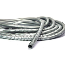 Gofruotas metalinis vamzdis D12 (ritė 50m) VGOFMETD12
