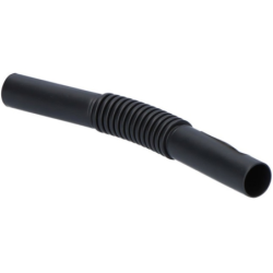 Vamzdelio U-32mm lanksti jungtis, juoda (100) VJ32J