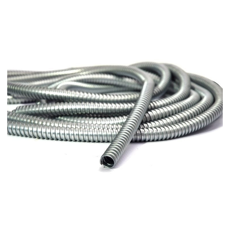 Gofruotas metalinis vamzdis D32 (ritė 25m) VGOFMETD32