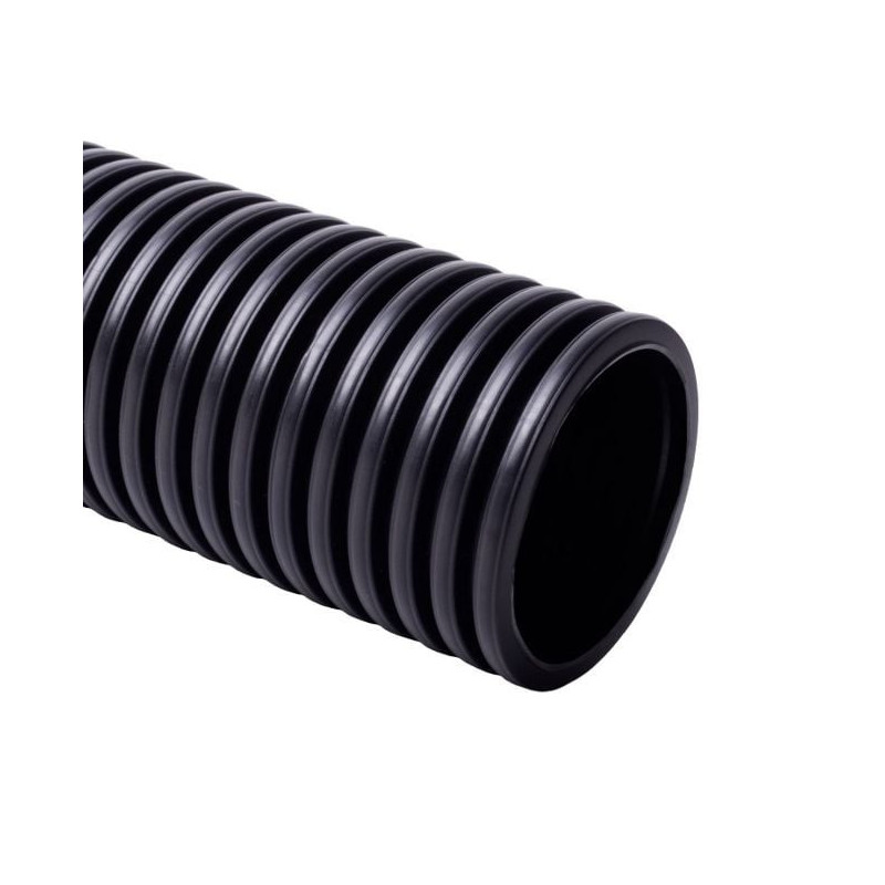 Gofruotas vamzdis 50mm (behologenų, juodas, 50m, 750 N/5 cm, D50) GLOB-EL GL602UVW GL602UVW
