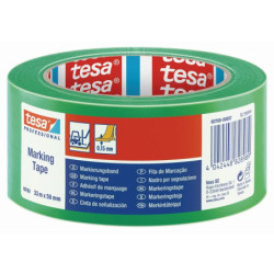 Įspėjamoji juosta grindų žymėjimui TESA  33m x 50mm 60760-00097-15 (žalia) VIZOTGRINDZ