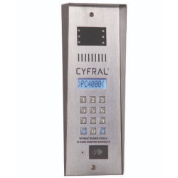 Cyfral PC-4000RVE Telefonspynė su kamera, RFID, 12VDC, CC-4000 PSTPC4000RVA