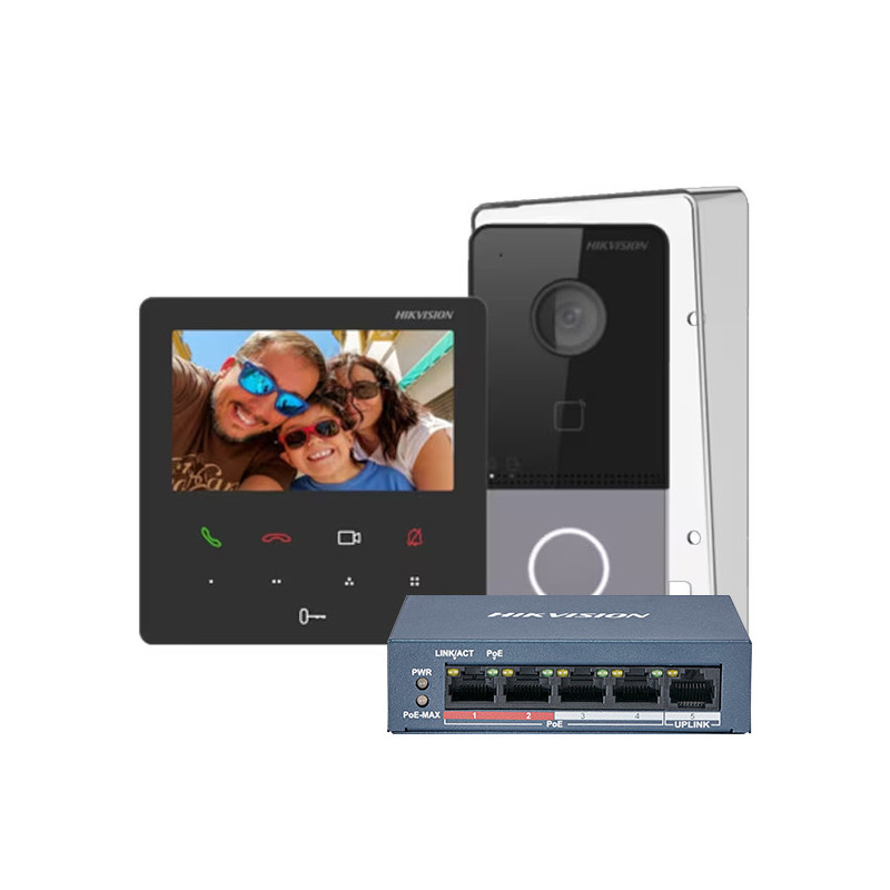 Hikvision SP telefonspynės komplektas DS-KIS606-P PSMDSKIS606P