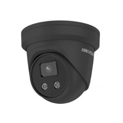 Hikvision dome DS-2CD2346G2-ISU/SL F2.8 (juoda, 4 MP, 30 m. IR, AcuSense) K2CD2346G2ISUSLF2.8B