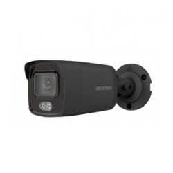 Hikvision bullet DS-2CD2T47G2-L F4 (be bazės), (juoda, 4 MP, 60 m. LED, ColorVu) KIPDS2CD2T47G2LF4BL